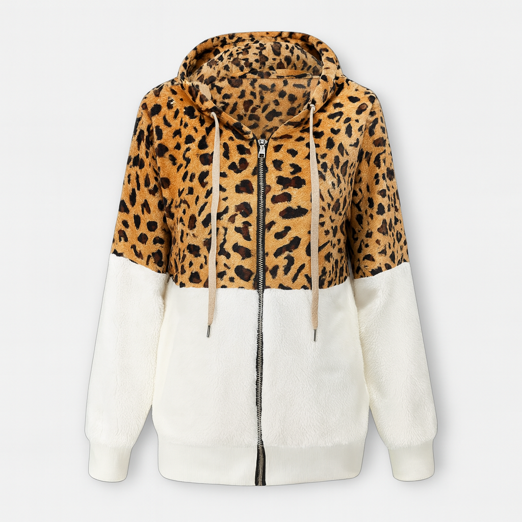 Leopardmønster Hoodie – Frigør din dristige stil