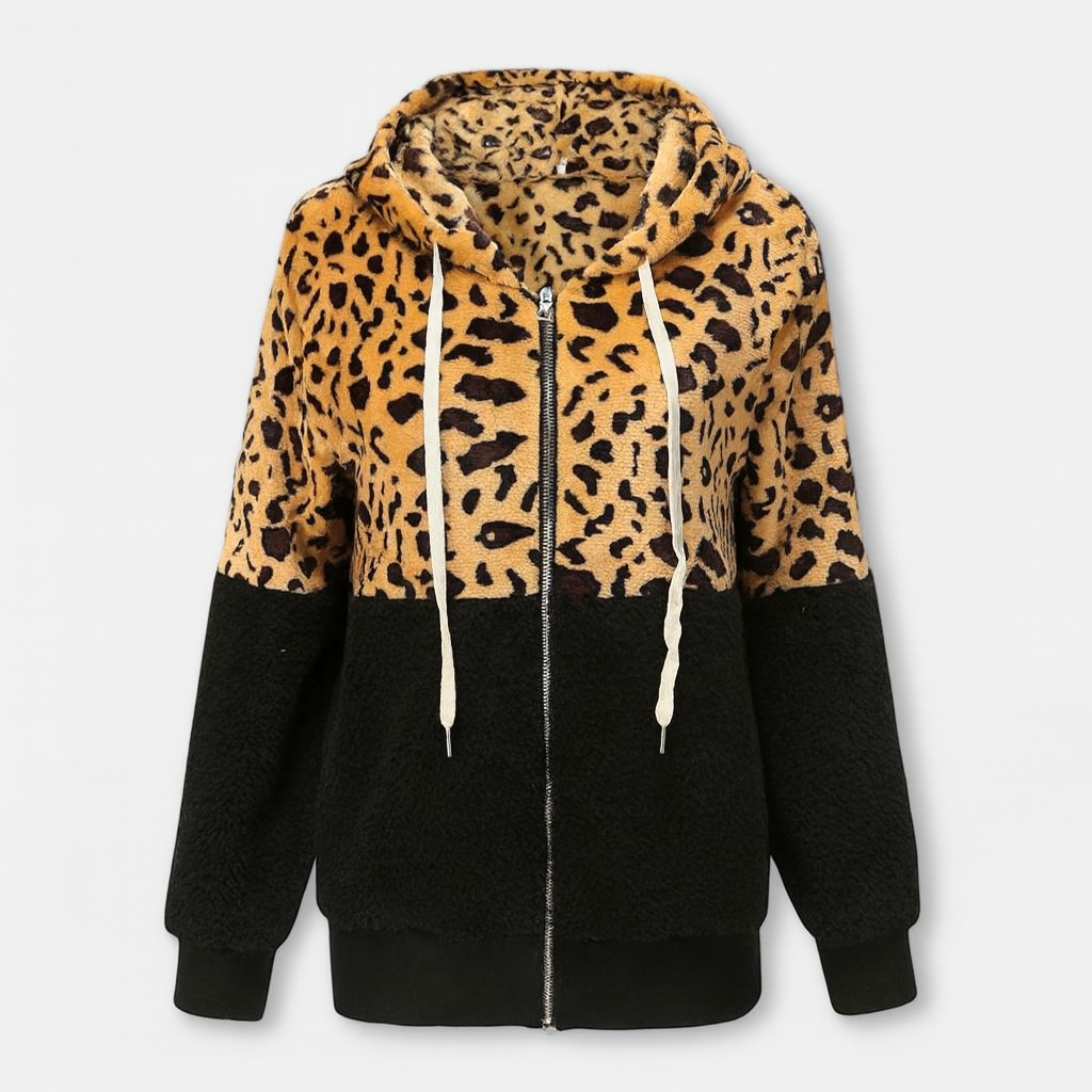 Leopardmønster Hoodie – Frigør din dristige stil
