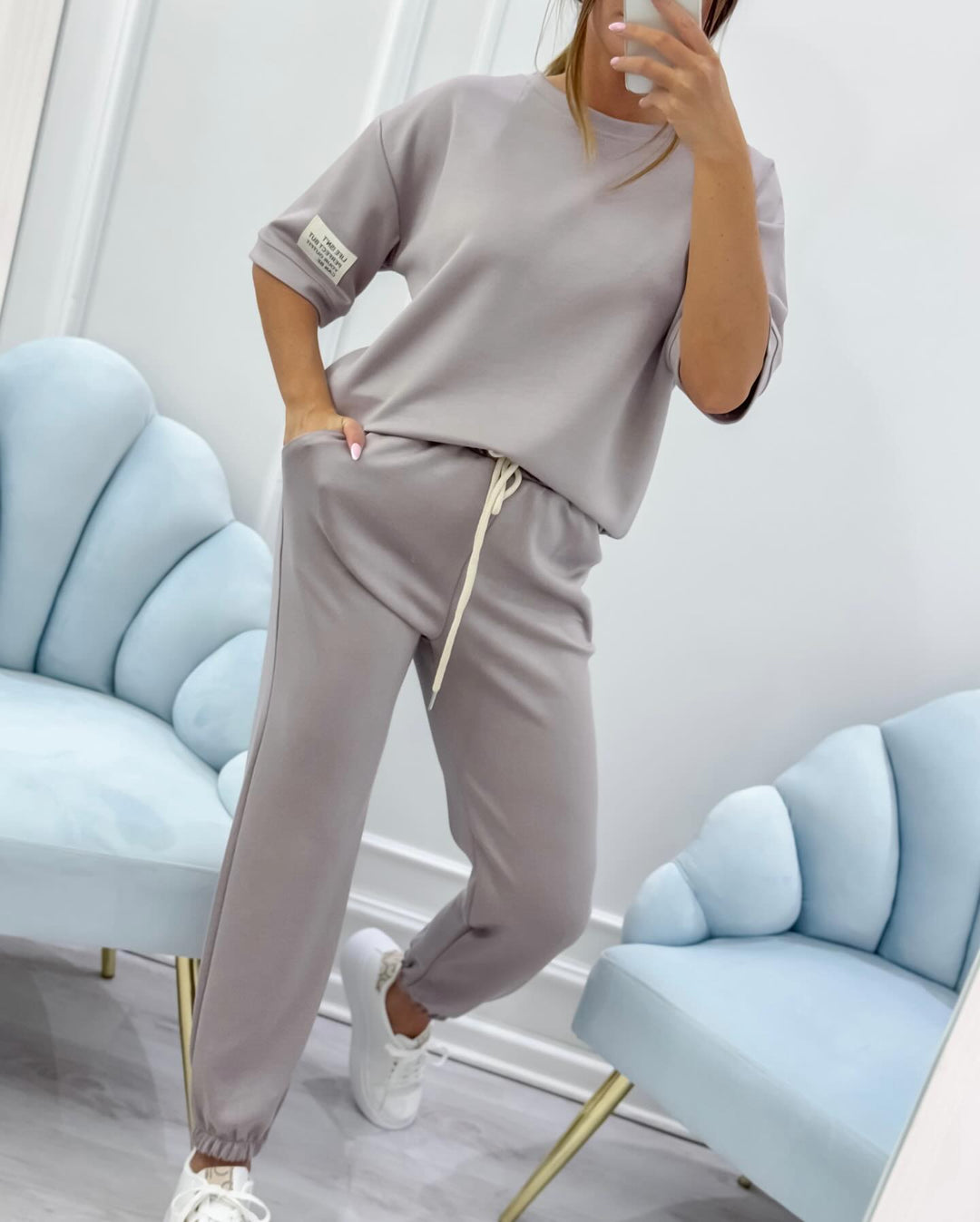 Elise™ | Zestaw lounge z krótkim rękawem