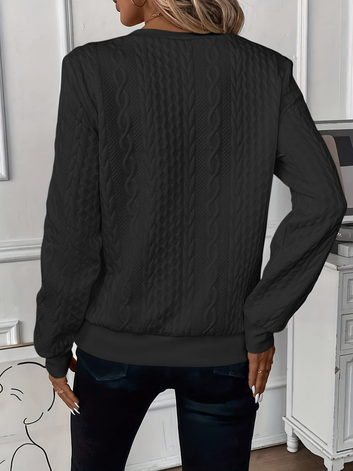 SOLÈNE™ | Elegancki i stylowy sweter z dzianiny