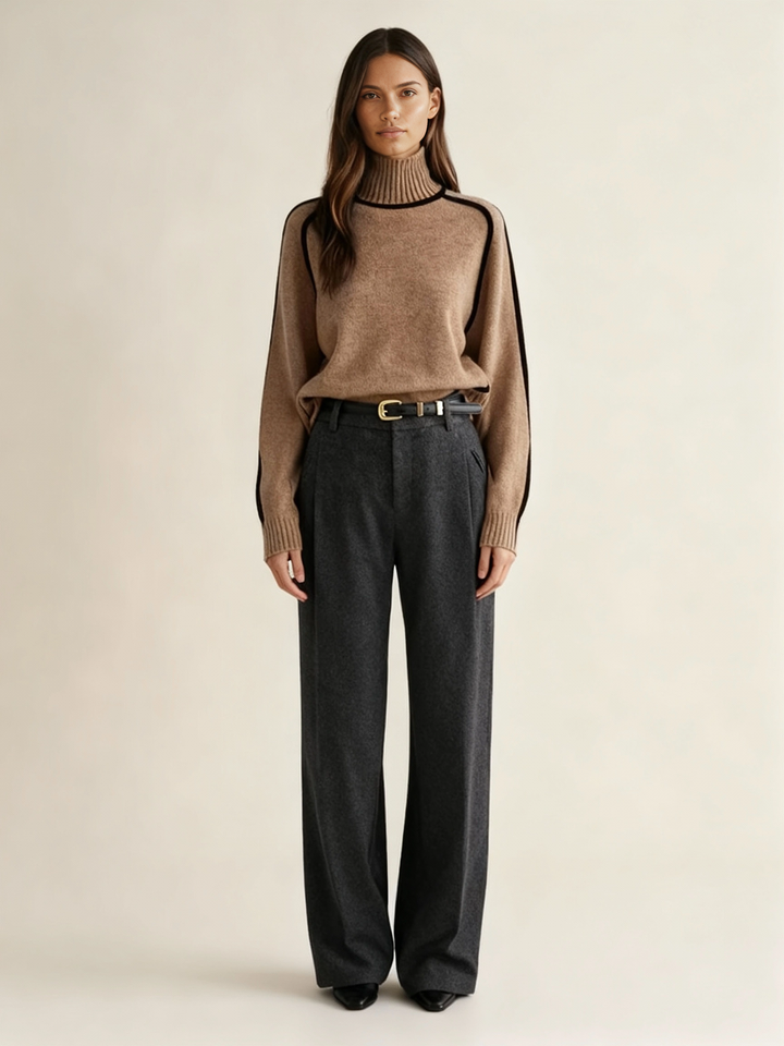 Zofia™ | Sweter z Golfem Essential