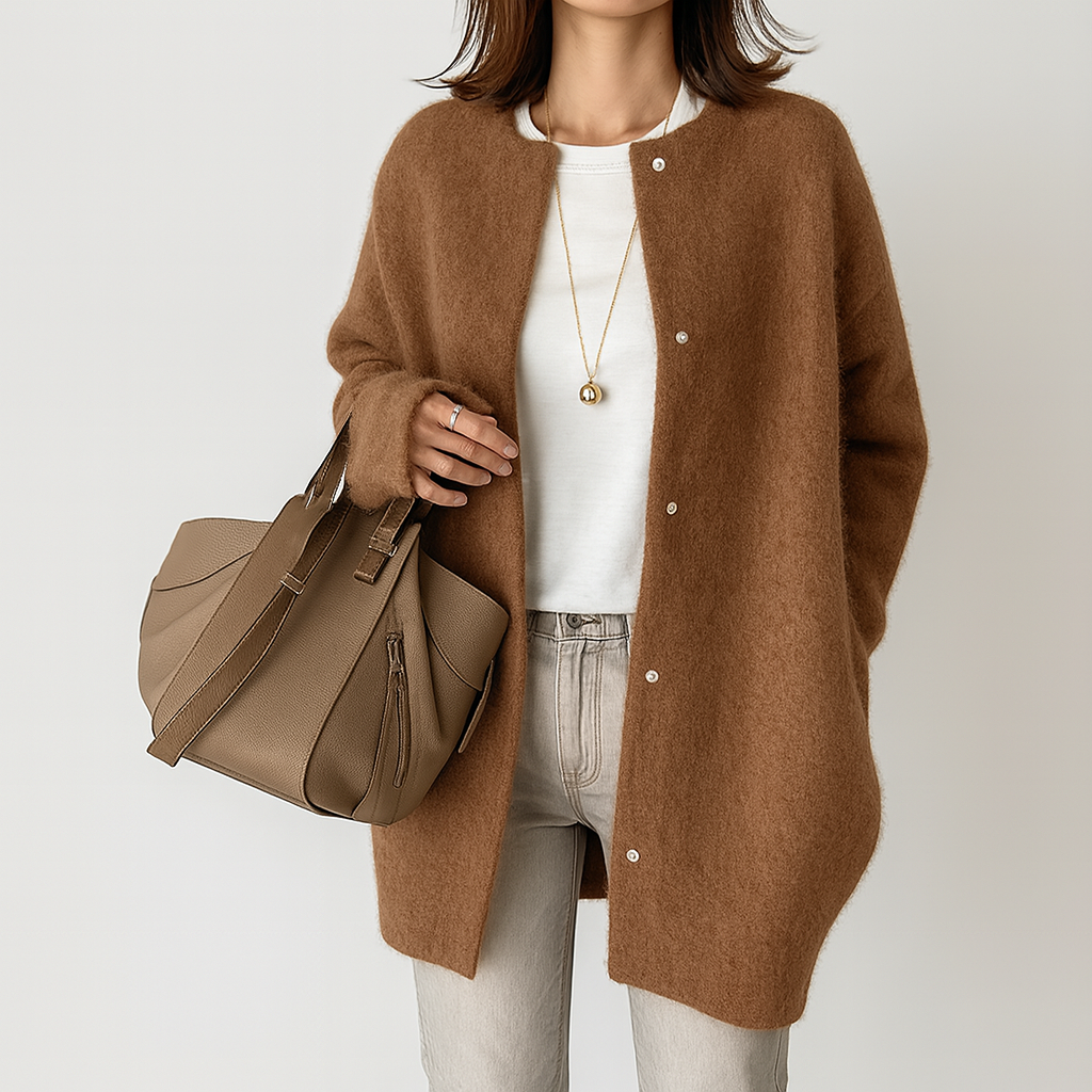 Minimalistisk Cardigan – Enkel elegance til hver dag