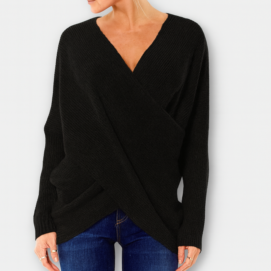 Strikket cardigan – Elegant grøn komfort