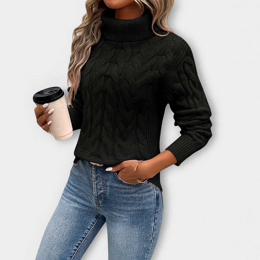 Rullekravepullover – Omfavnelse af varme og elegance