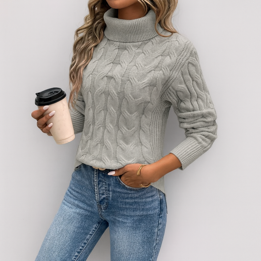 Rullekravepullover – Omfavnelse af varme og elegance