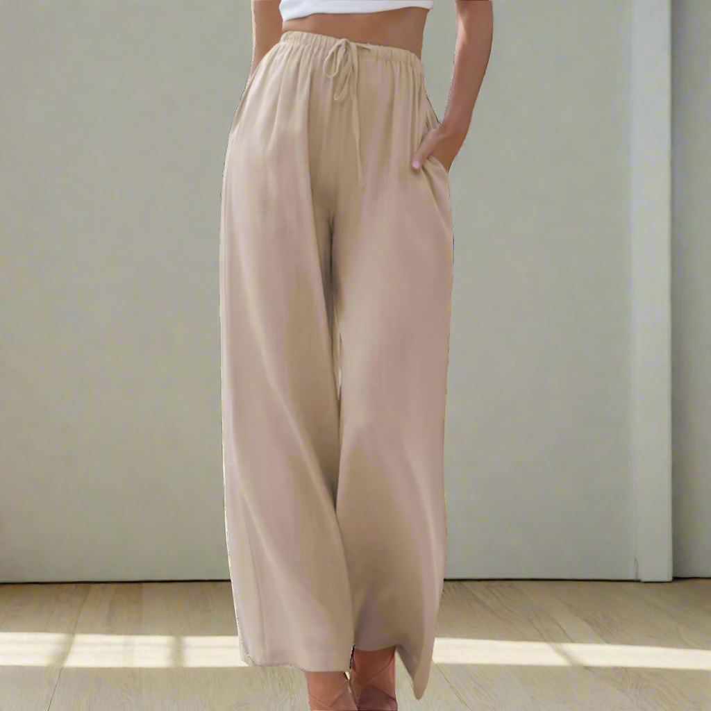 Lucienne™ | Premium Lnianie Spodnie