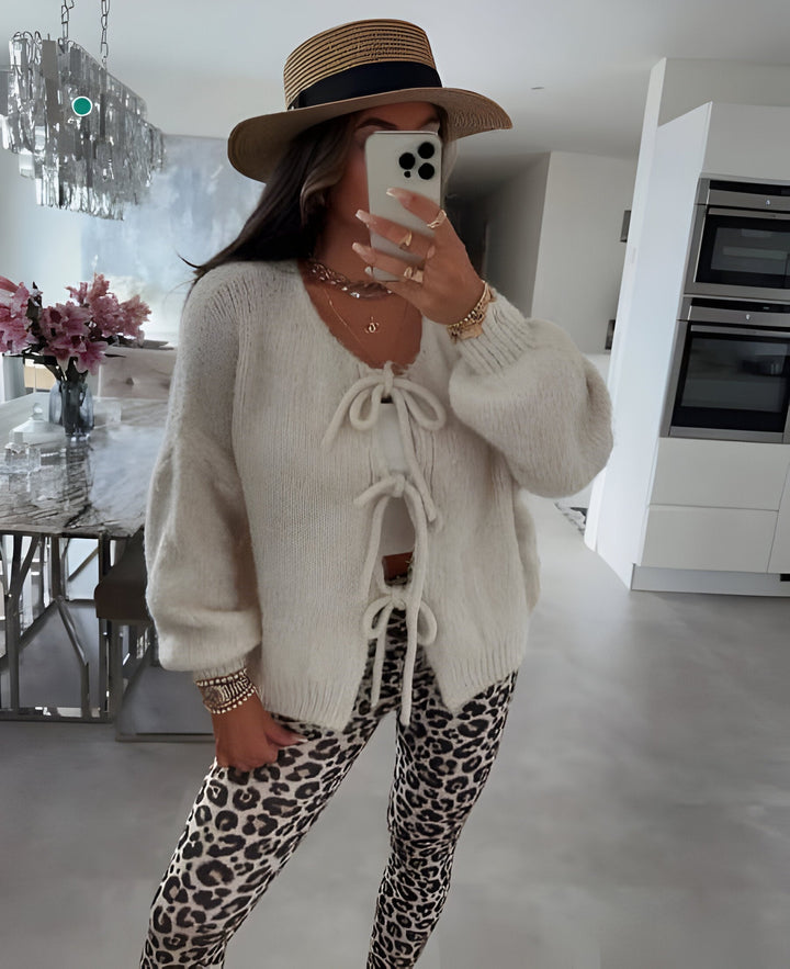 Lilly™ | Sweter Robiony na Drutach
