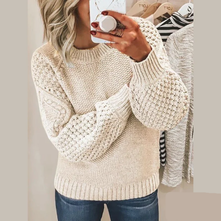 Amira™ | Sweter z miękkiej dzianiny