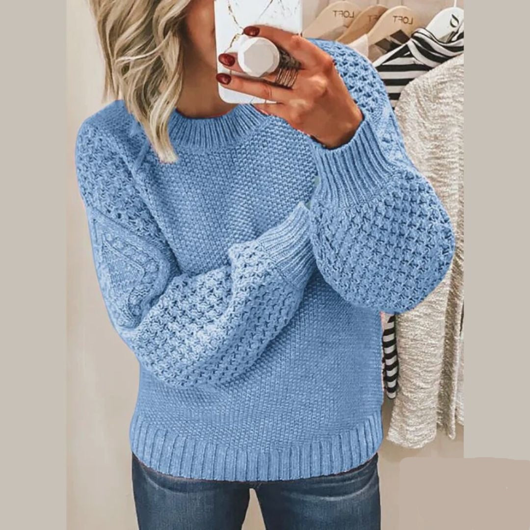 Amira™ | Sweter z miękkiej dzianiny