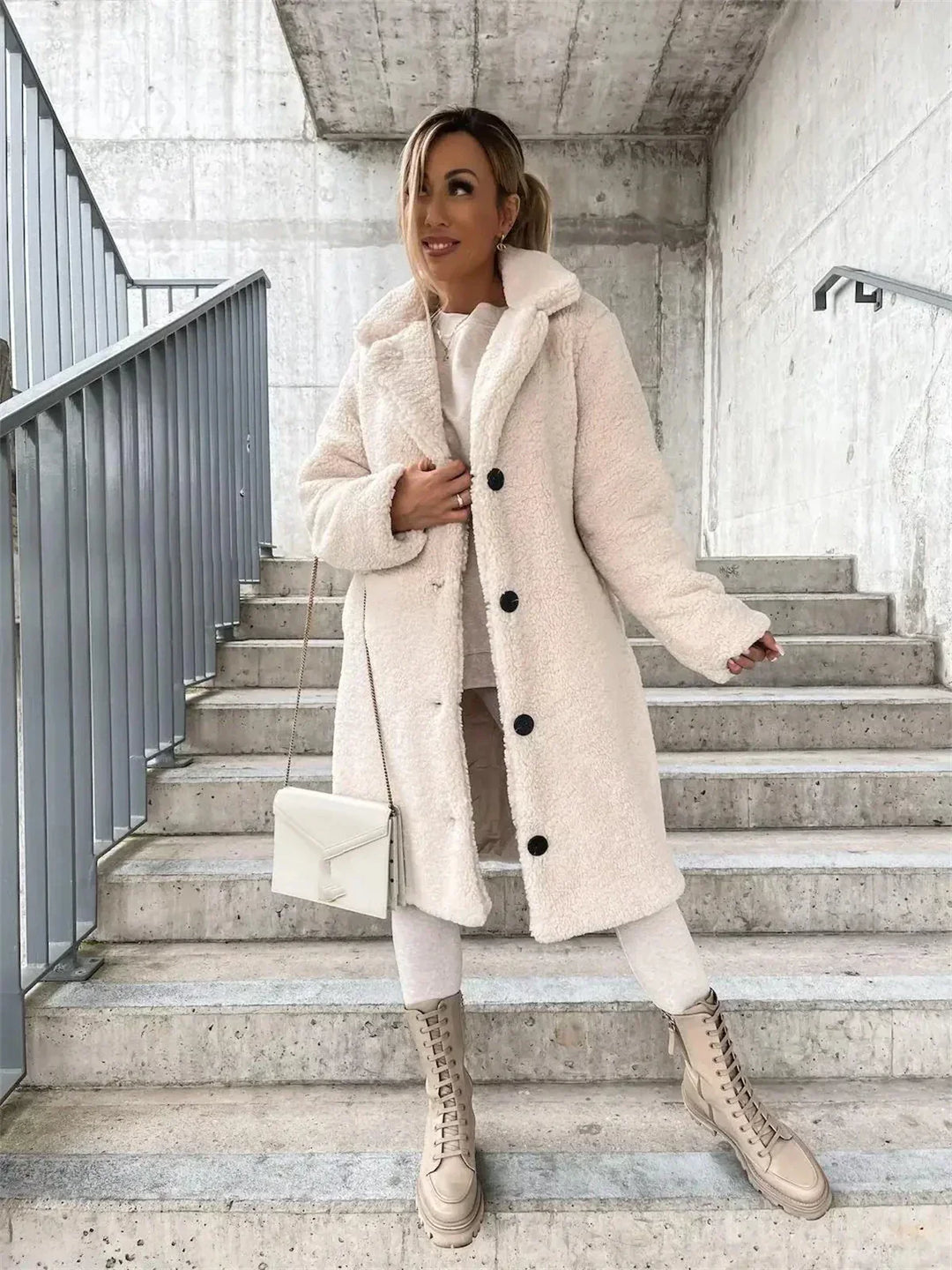 Lina™ | Ciepła kurtka Teddy