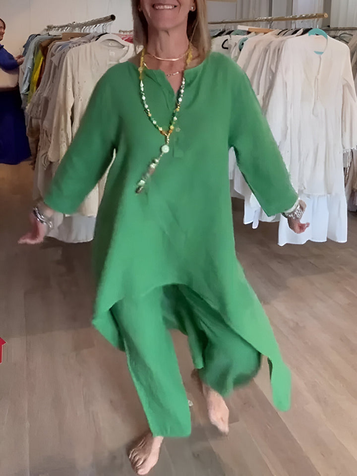 Mirelle™ | Letni zestaw z lekkiej mieszanki bawełny