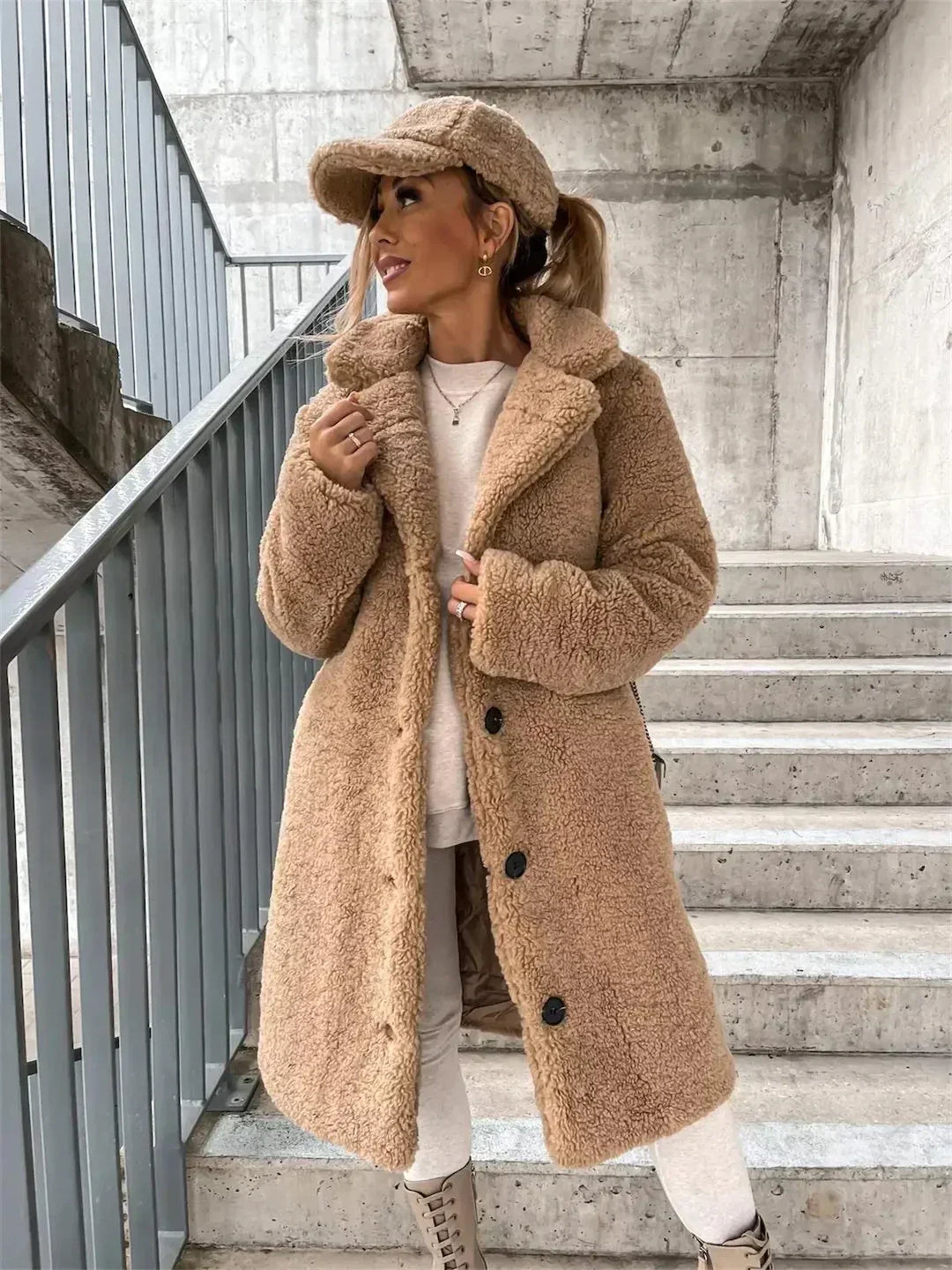 Lina™ | Ciepła kurtka Teddy