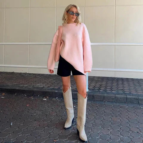 SOLÈNE™ | Miękki i Ciepły Sweter o Eleganckim Kroju