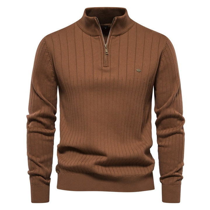 Casper | Casual Bawełnowy Sweter Męski