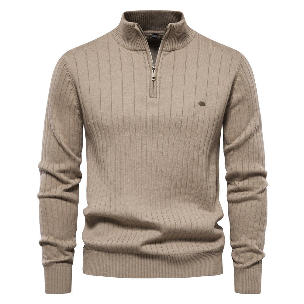 Casper | Casual Bawełnowy Sweter Męski
