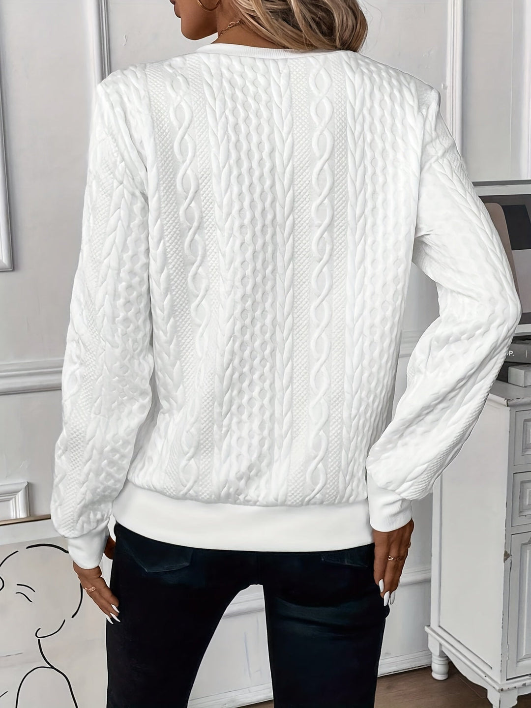 SOLÈNE™ | Elegancki i stylowy sweter z dzianiny