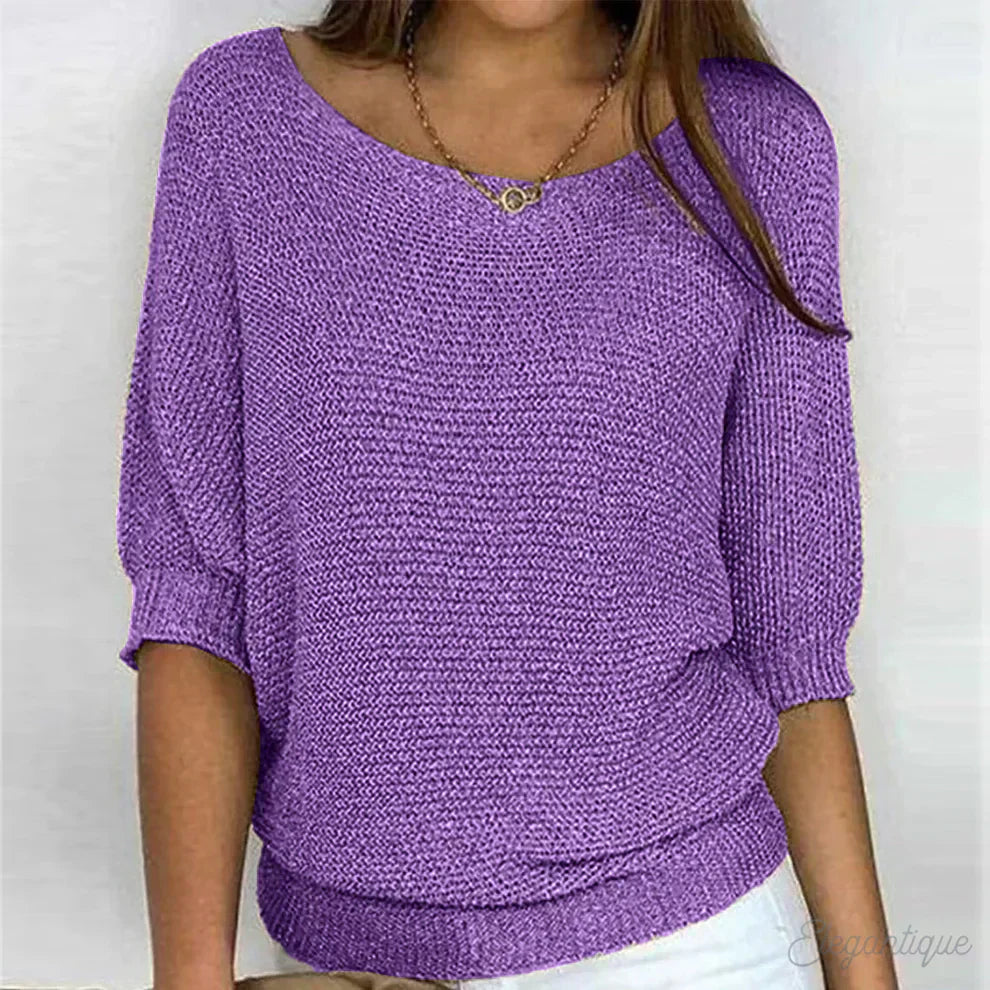 SOLÈNE™ | Elegancki sweter