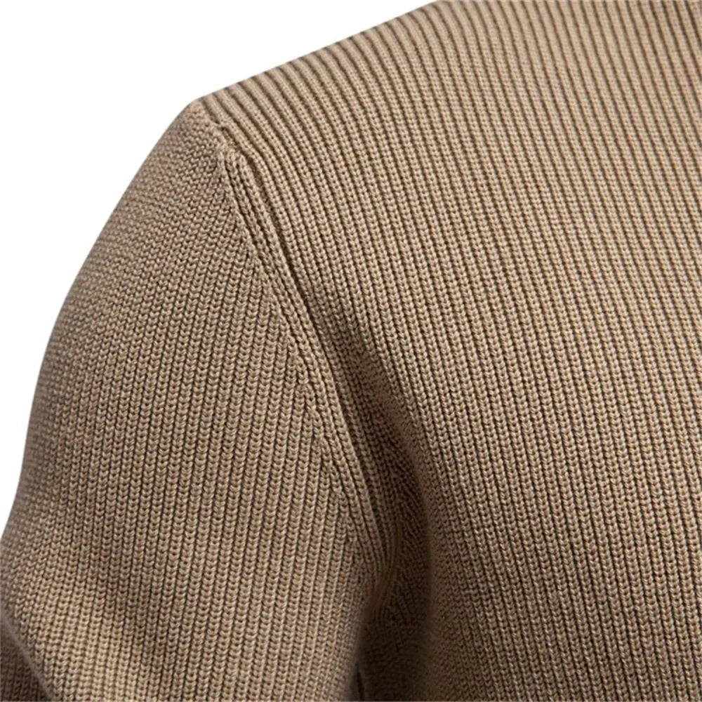 Michiel | Męski Sweter z Designem Guzików