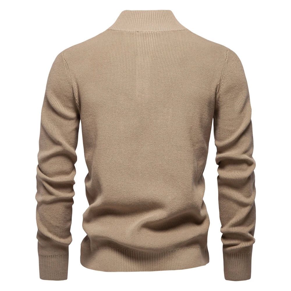 Michiel | Męski Sweter z Designem Guzików