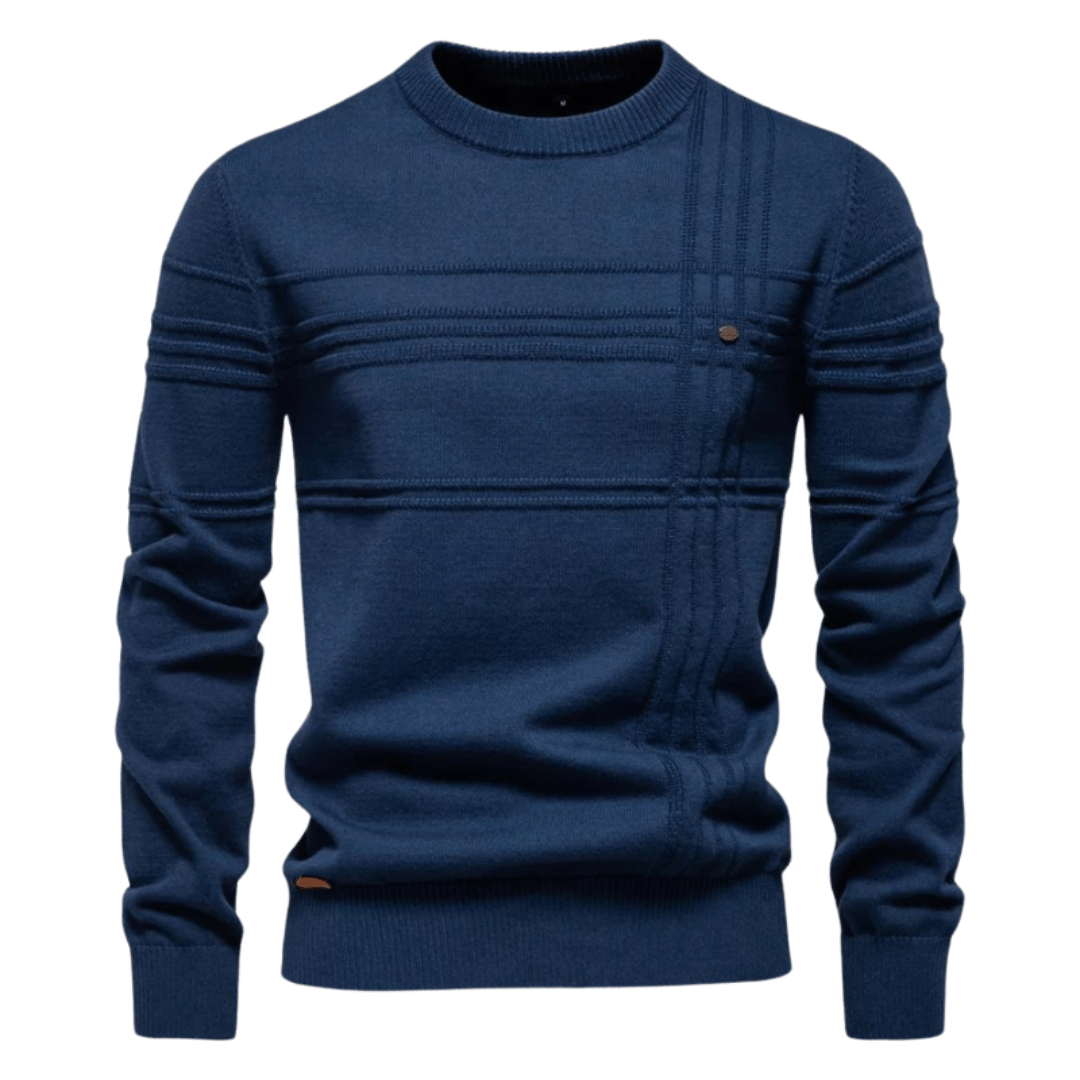 Gabriel | Sweter z wzorem w romby