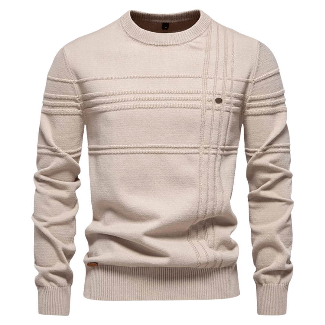 Gabriel | Sweter z wzorem w romby