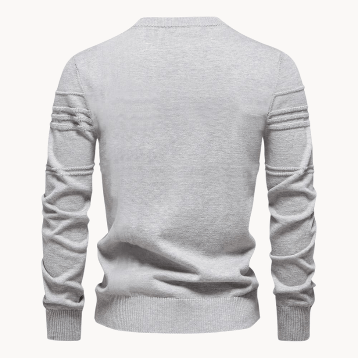 Gabriel | Sweter z wzorem w romby