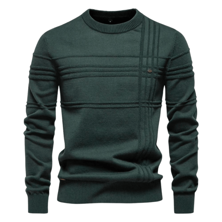 Gabriel | Sweter z wzorem w romby
