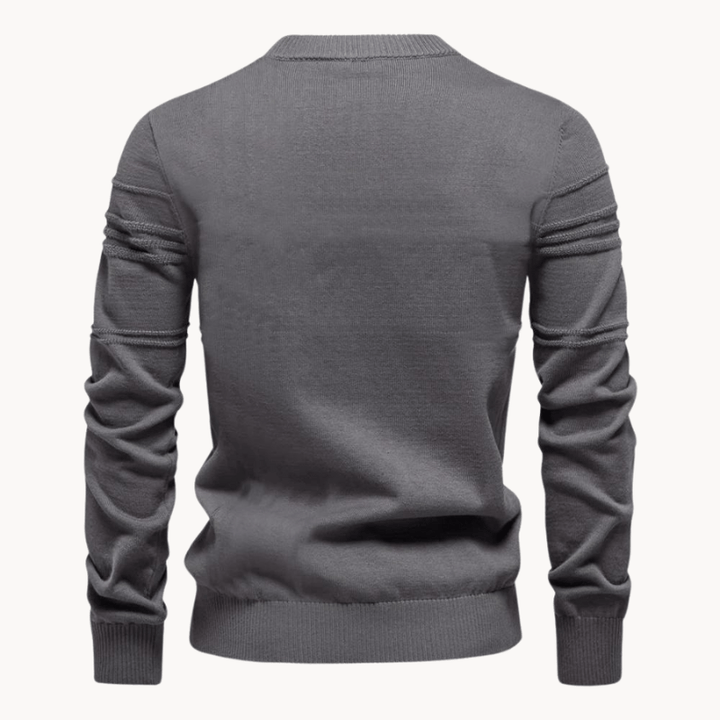 Gabriel | Sweter z wzorem w romby