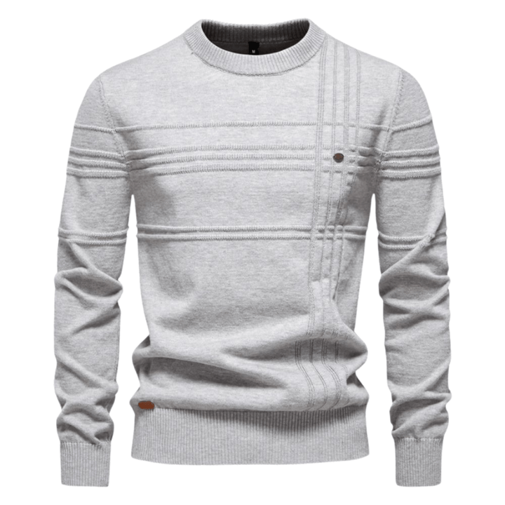 Gabriel | Sweter z wzorem w romby